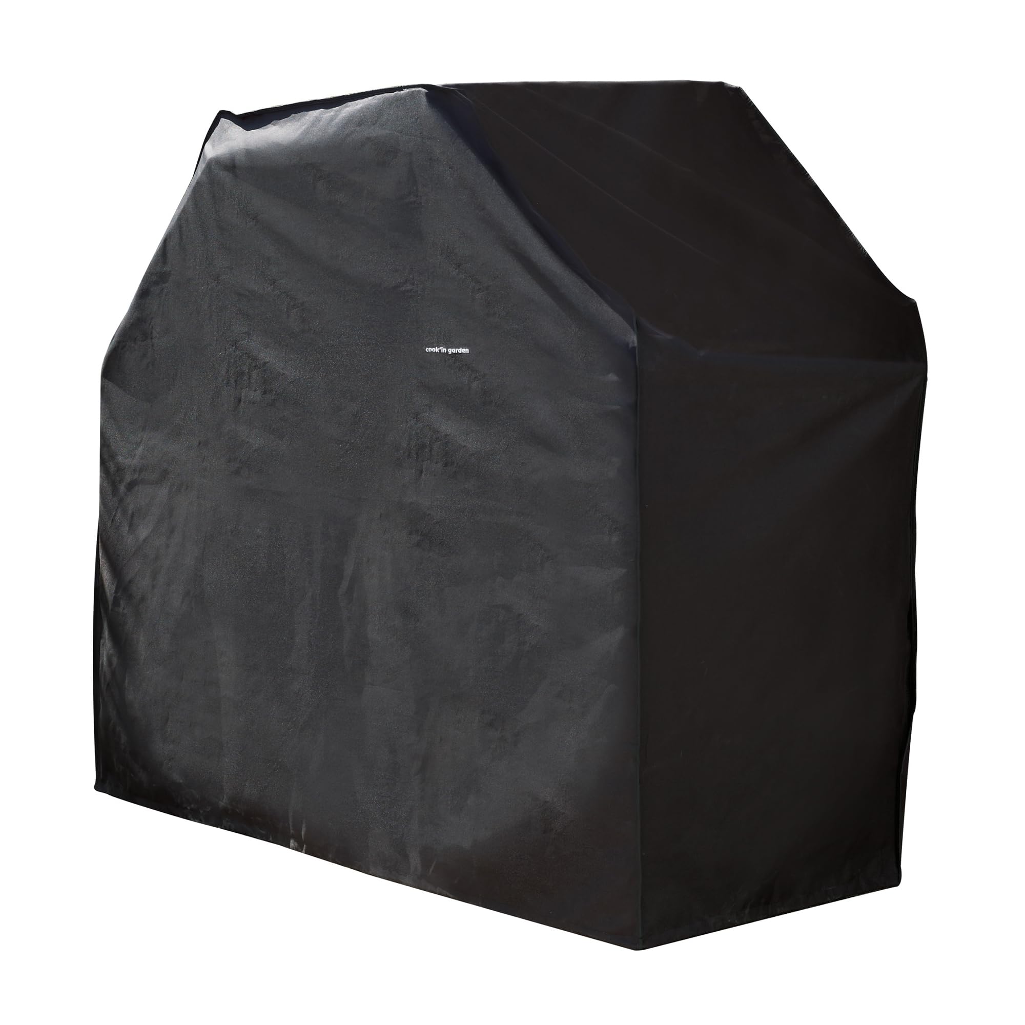 Cook'in garden – Protective Cover for Barbecue – All Brands – Water Repellent – Dimensions L160 x W65 x H130 cm – Rectangular – Black