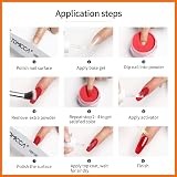 TOMICCA Dipping Top & Base Coat and Activator 15ml Set for Dip Powder view 8