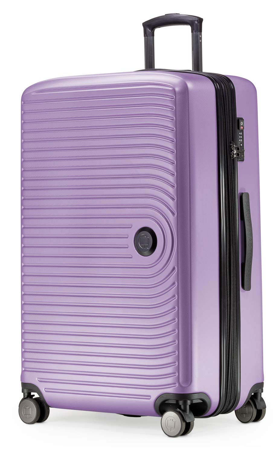 Hauptstadtkoffer Mitte - Large Hard-Shell Suitcase, TSA, 4 Wheels, Check-in Luggage with 8 cm Volume Expansion, 77cm, 130 liters, Lilac