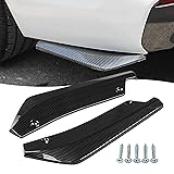 2 PCS Car Rear Bumper Guard Diffuser Splitter Front
