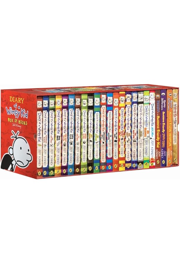 Amazon.com: Diary Adventure|Journal of a Wimpy Kid Paperback Box