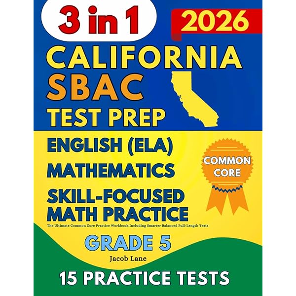 Amazon.com: CALIFORNIA TEST PREP Writing Skills Workbook SBAC