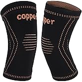 JIQUD Elbow Brace for Tendonitis and Tennis Elbow for Women,Copper Elbow Compression Sleeve for Golfers Elbow Pain Relief | Arm Support Fit for Men Weight lifting Workouts, Recovery, Arthritis