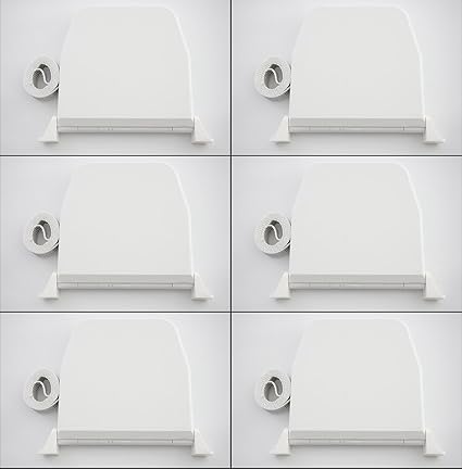 6x Selve Gurtwickler Aufputz weiss mit Scharniersystem incl. 5m Gurt f. Rolladen