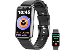MINGDALN 𝟐𝟎𝟐𝟒 Upgraded Fitness Tracker (Answer/Make Calls), 1.47" Smart Watch with 24/7 Heart Rate/Blood Pressure/Sleep Monitor, 100+ Sports Modes Activity Trackers, for Android and iPhone Women Men