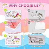 Lavliy Kids Journals Diary Craft Kit for Girls 4-12 A5 Journal Set view 6
