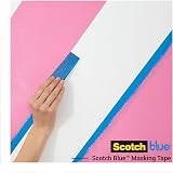 ScotchBlue Multi-Surface Painters Masking Tape 24mm x 41m 4 Rolls Indoor Outdoor view 6