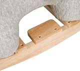 Nattou Wooden Rocker Elephant Tembo Grey Padded Seat Safety Belt Ages 10-36 view 8