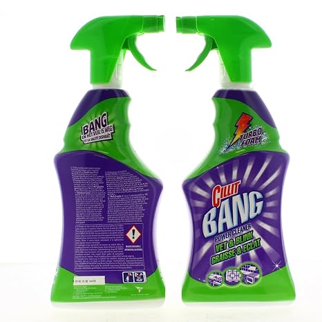 CILIT BANG - Spray Nettoyant - Graisse & Eclat -750ml
