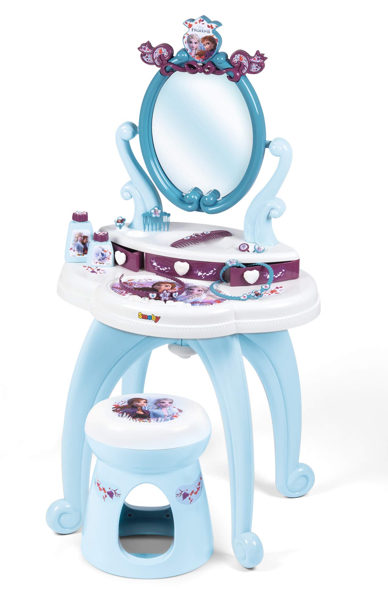 disney frozen 2 vanity with stool