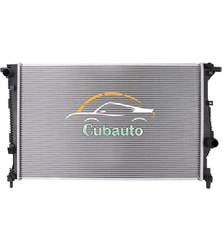Replacement DNA MOTORING 1-Row Aluminum Radiator - Compatible With 2018 ...