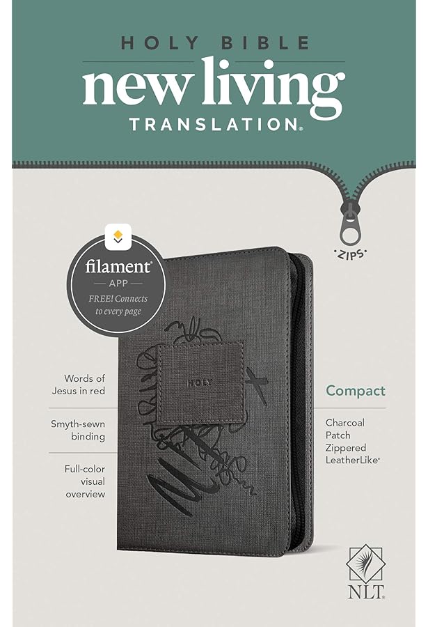 NIV, Thinline Zippered Collection Bible, Compact, Imitation