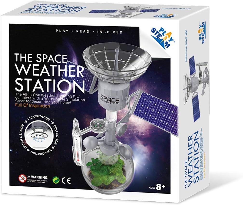PLAY STEAM Weather Station Kit Climate Change, Global Warming, Lab