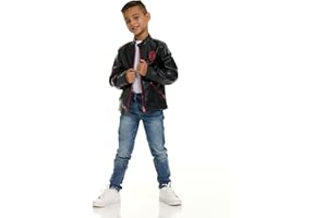 Marvel Spider-Man Faux Leather Jacket Little Kid to Big Kid Sizes (4-14-16)