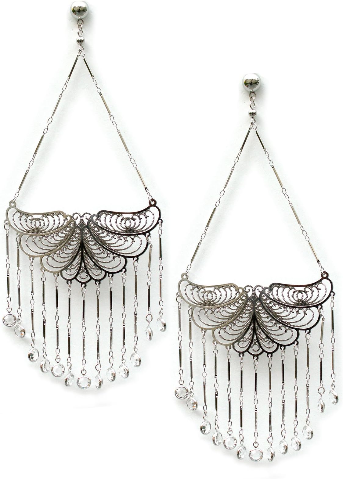 Famous Butterfly Earring w/Channels