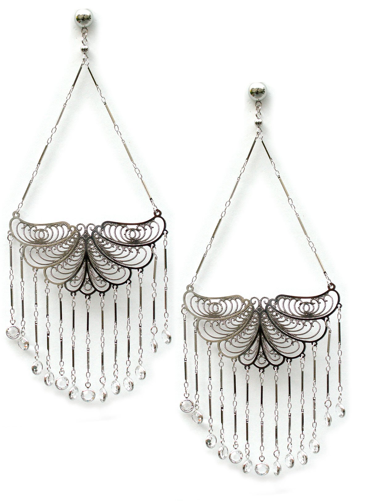 Famous Butterfly Earring w/Channels