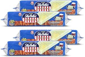 YONLICH M.Y. San SkyFlakes Cracker Sandwich, Sweet Milk Flavor, 4 Pack, 10.58 oz (300g)