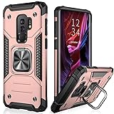 IKAZZ for Galaxy S9 Plus Case,Dual Layer Soft