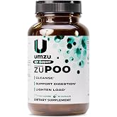 UMZU zuPOO Colon Cleanse Capsules, 30 Capsules | 7-Day Gut Cleanse Support, Cascara Sagrada, Magnesium Citrate, Natural Elimination, Digestive Balance, Gelatin, Non-GMO