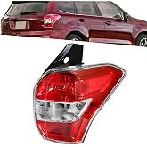 labwork RH Tail Light Replacement for Subaru Forester 2014-2016 SU2819105 | Replacement for 84912SG041, Passenger Side, Rear Tail Light, Brake Lamp Assembly, Right Side