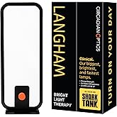 Circadian Optics Langham Clinical Light Therapy Lamp | 10,000 Lux at 12" | As Seen On Shark Tank | 5X Power &amp; Brightness | Large 6" X 17" Light Panel | Improves Seasonal Blues, Mood, Focus &amp; Sleep