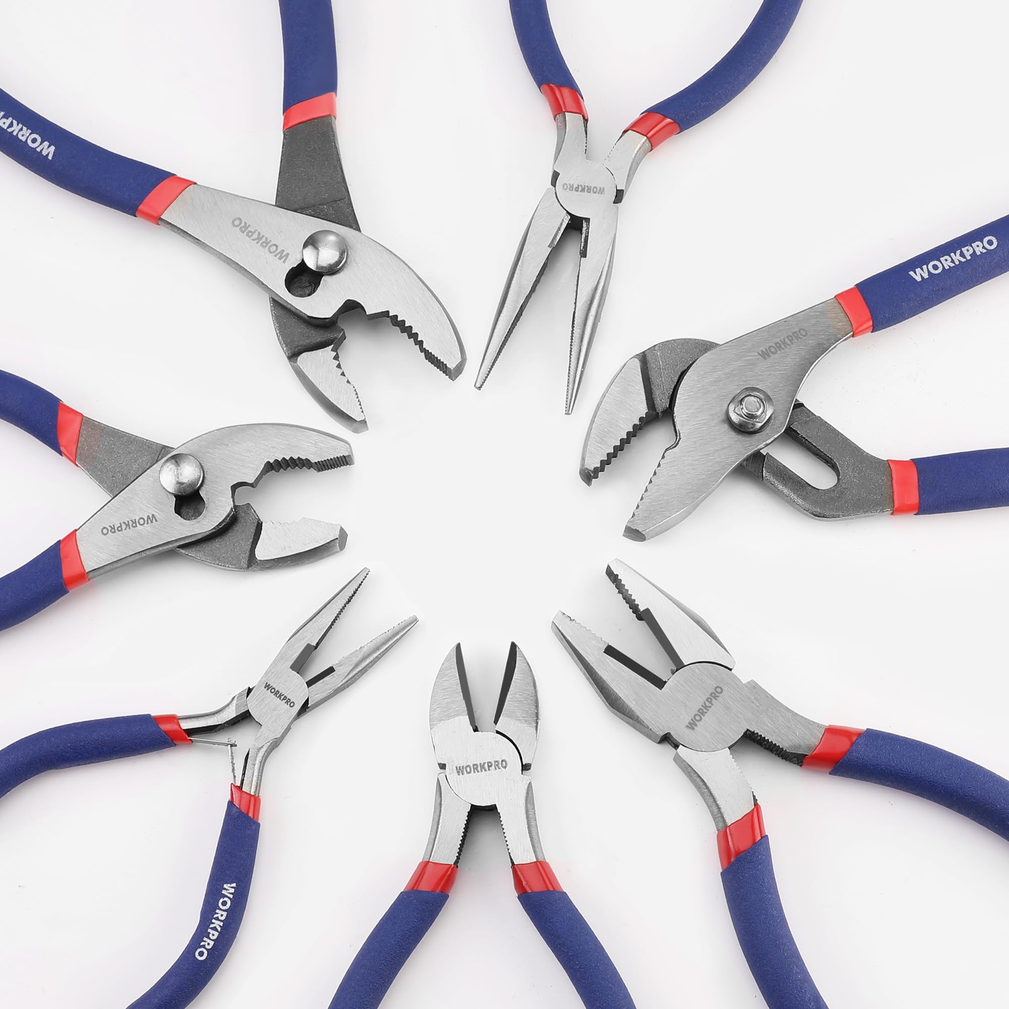 WORKPRO 7-Piece Pliers Set