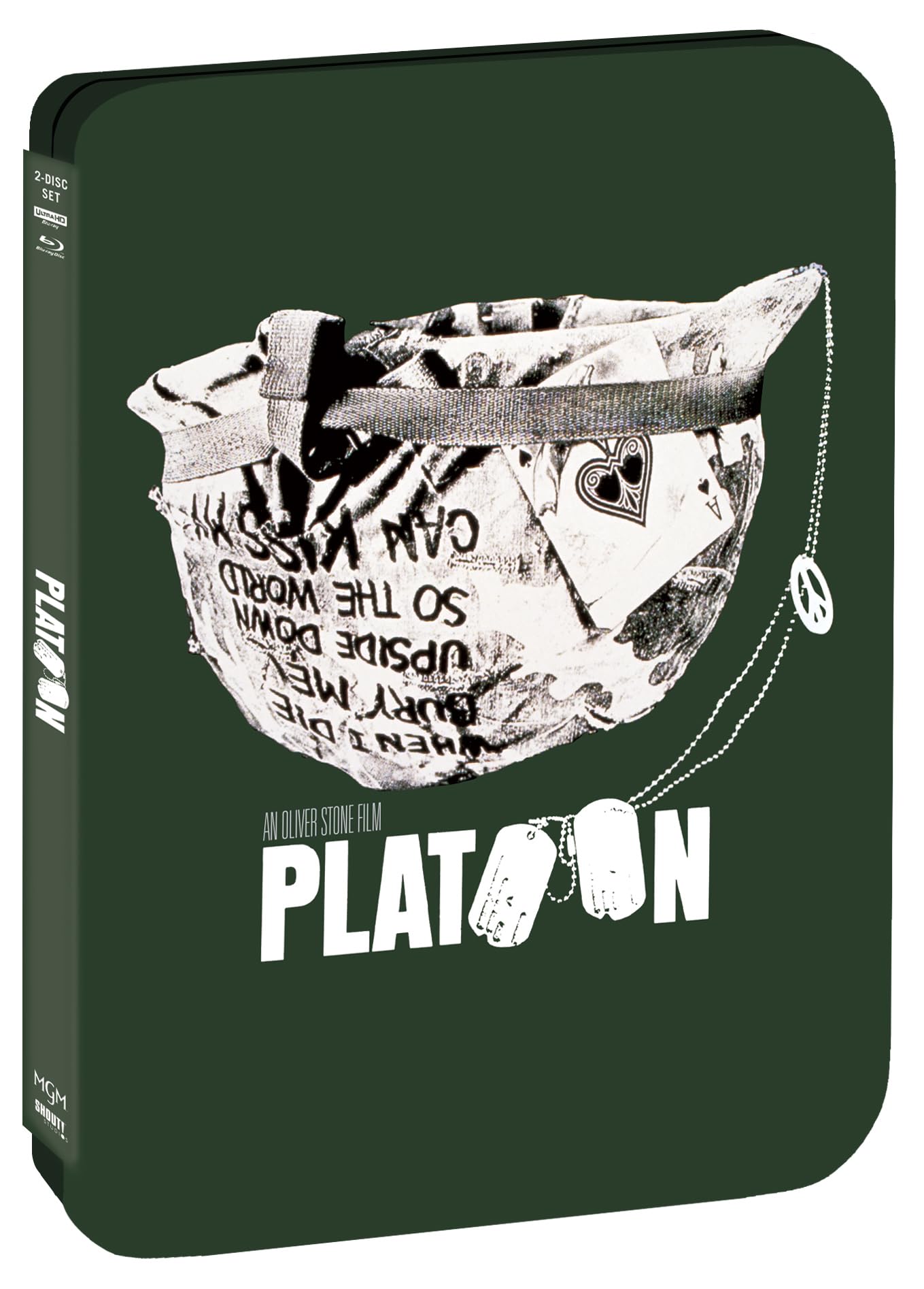 Platoon – Limited Edition Steelbook 4K Ultra HD + Blu-ray [4K UHD]