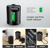 SUPPOU Electric Air Pump 5200mAh Portable USB Rechargeable 4 Nozzles view 3