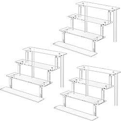 WINKINE Acrylic Stands for Display, 3 Pack Shelf