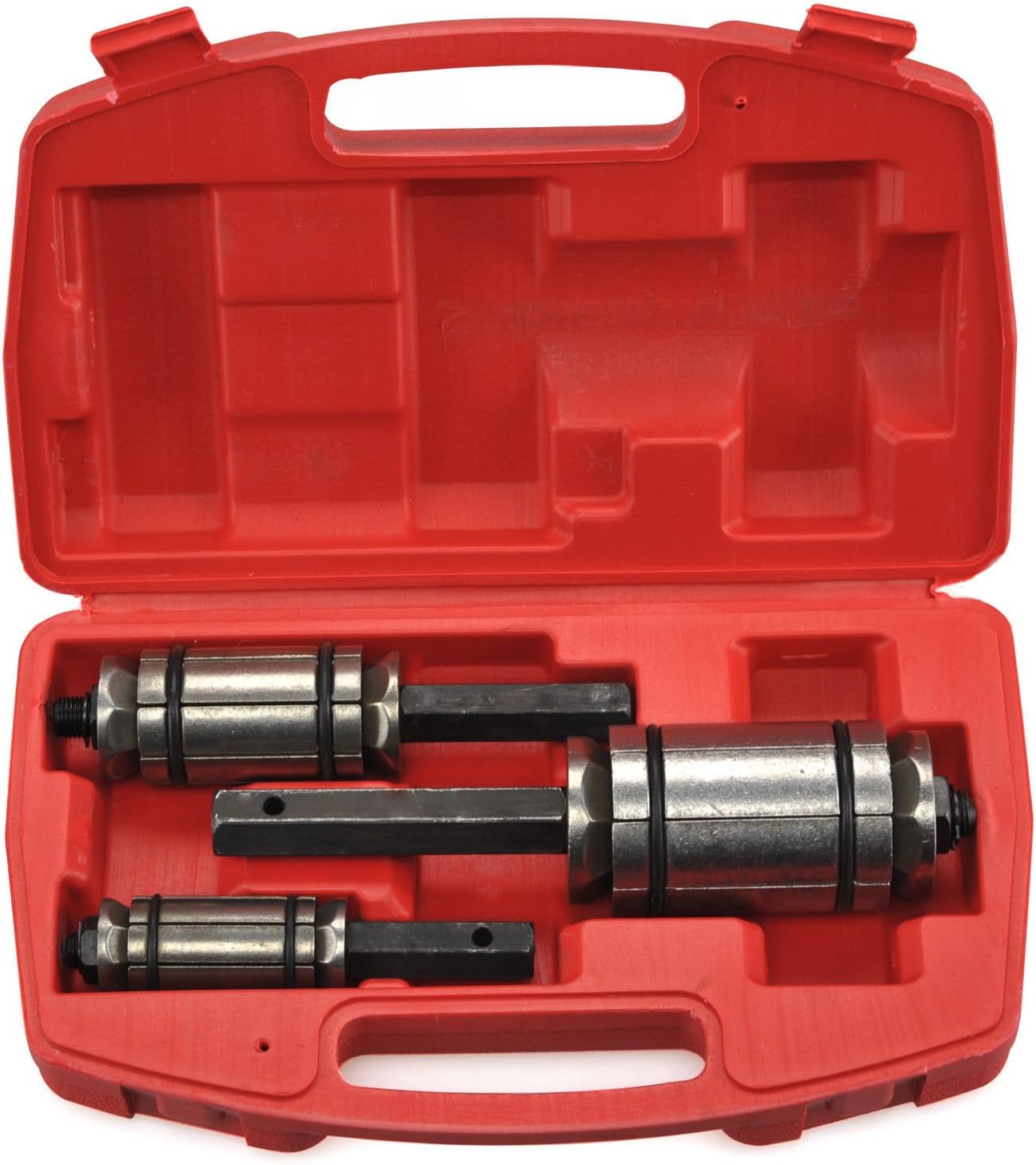 Motors Durable Tail Pipe Expander 3pc Set Exhaust Muffler Spreader Tool