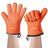 MAD SHARK Silicone Oven Mitts Heat Resistant 450