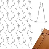Ronyes 24-Pack No-Drill Cabinet Door Painting Hangers for Cabinet Doors | Adjustable, Anti-Spin, Anti-Twist and Anti-Drop, Reusable, for Spray Booths, Drying Racks, Doors and Drawers