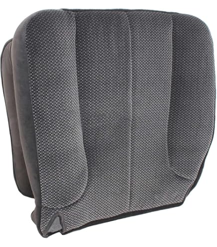 Driver Side Bottom Seat Cover & Foam Cushion For 2002-2005 Dodge Ram 1500 2500 – Gray Cloth – Direct Fit