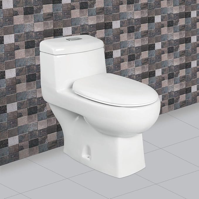 Belmonte Ceramic Floor Mounted One Piece Western Toilet/Water Closet