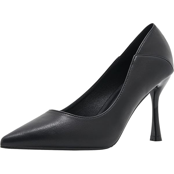 Amazon.com | YooPrettyz Women Pointed Toe Burnished Leather Work