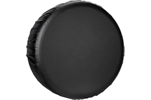 OTOEZ Spare Tire Cover 13 inch for RV Trailers Camper Wheel Covers Camping Travel Essential Fit for The Tire Diameter 61-65cm/24-25.5 inch