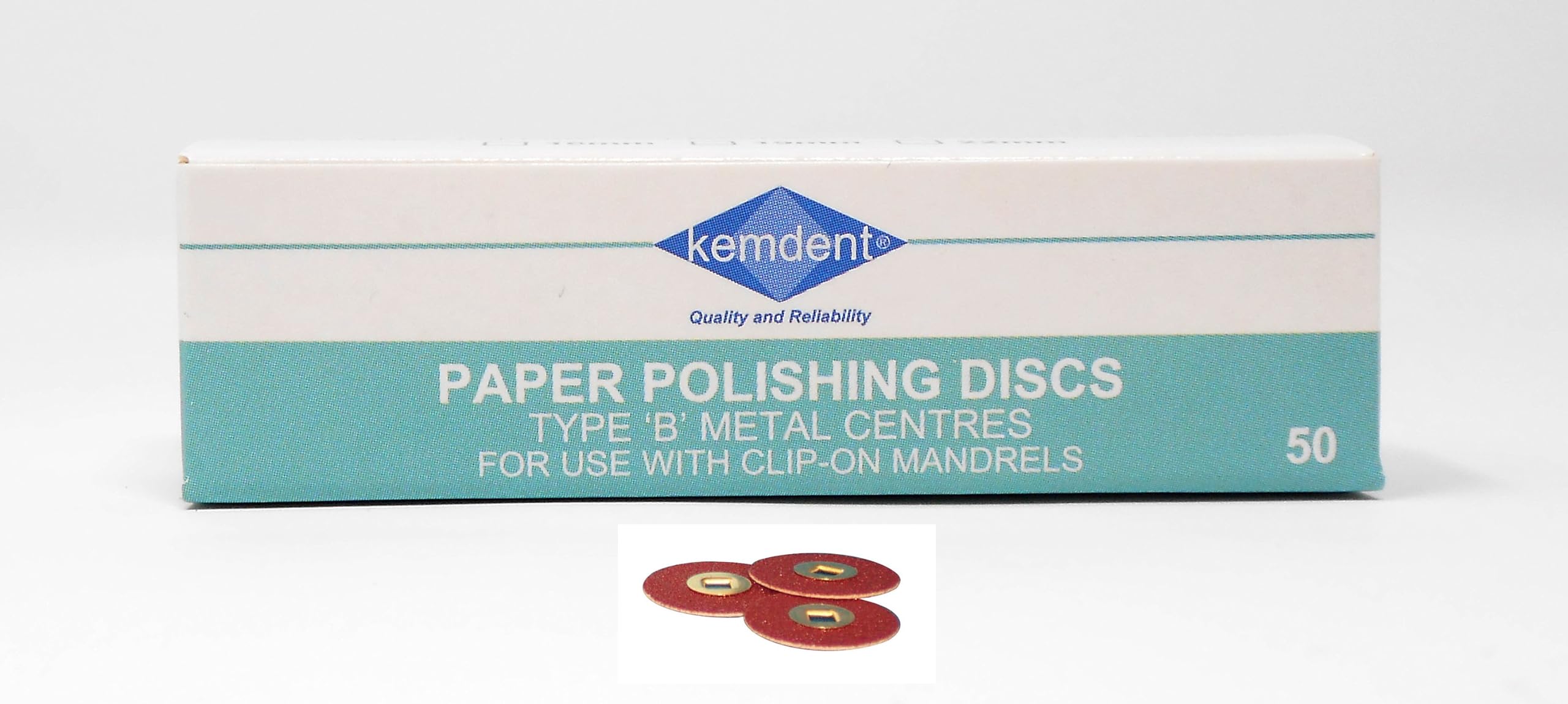 Paper Discs B Metal Centre Coarse 22mm(3/4) 50/box, for use with a clip on Mandrel. Provide a convenient, disposable supplement to burrs for the removal of nail and callus tissue.