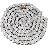 VAINELY Dirt Bike Chain Compatible with Tutti Tutto Soleil 01 Electric Motorcycle Steel Chains Accessories Ebike Replacement Parts