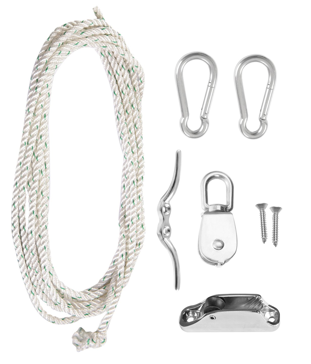 Primrose Advanced Stainless Steel Easy Hoist and Fixing Set for Sail Shades