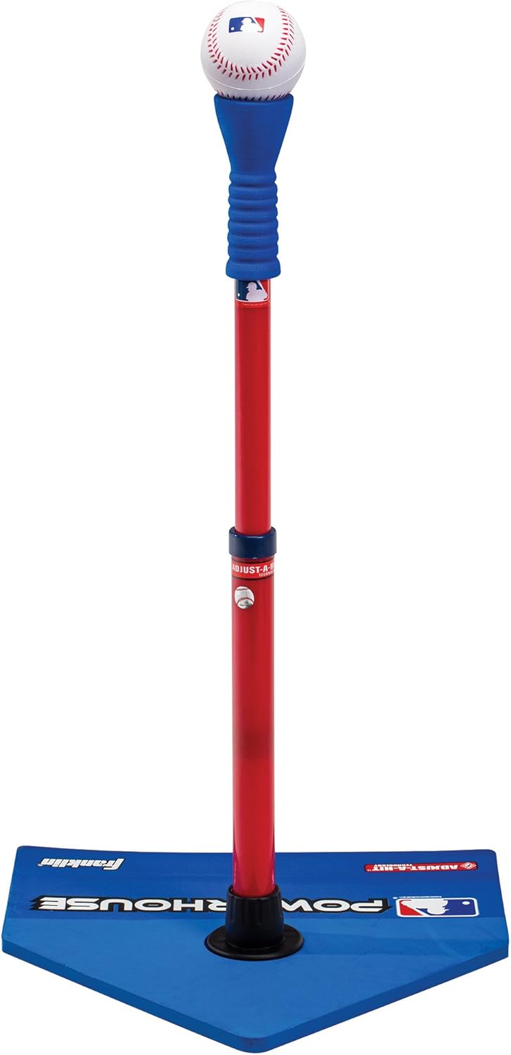 Franklin Sports MLB Adjust-A-Hit T-Ball Set: Toys & Games