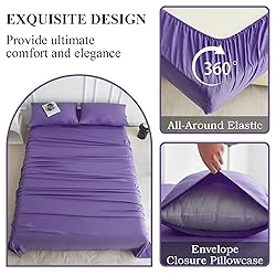 Full Size Bed Sheet Set - Silky Soft Sheets for