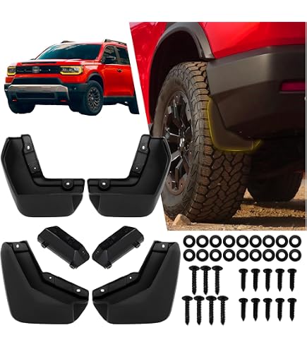 Amazon.com: WeatherTech Custom No Drill Splash Guard MudFlaps for