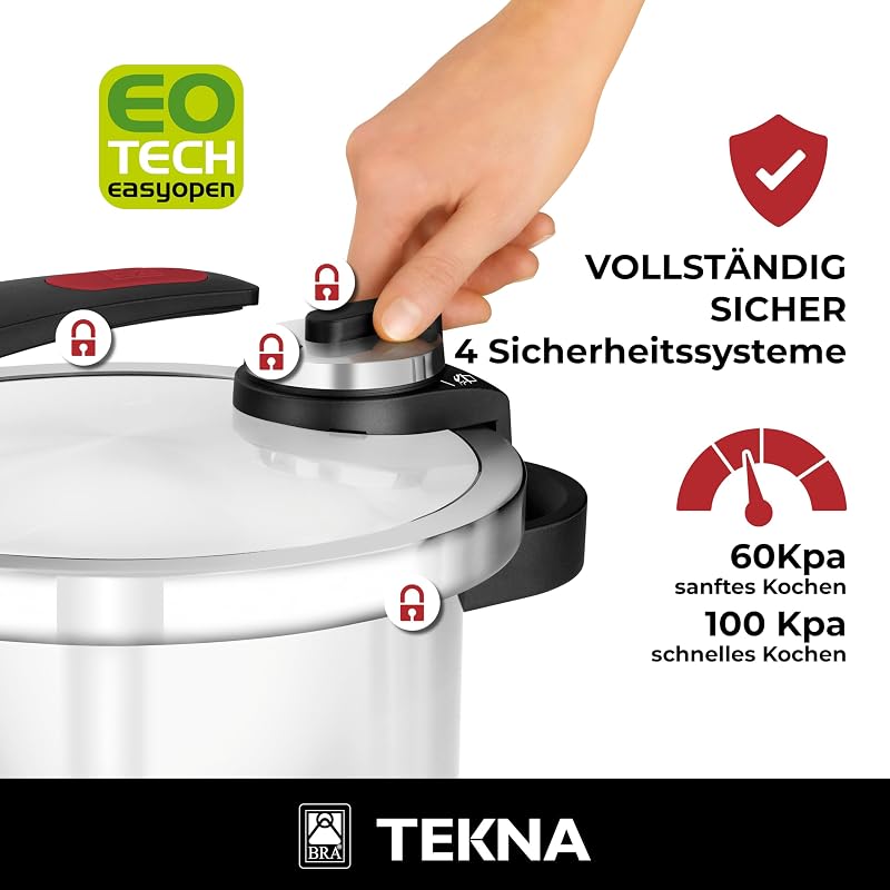 Tekna | Schneller 6 L, Edelstahl 18/10