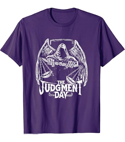 Amazon.com: Judgement Day T-Shirt : Clothing, Shoes & Jewelry