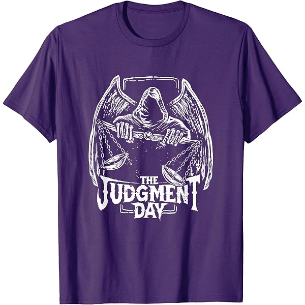 Amazon.com: Judgement Day T-Shirt : Clothing, Shoes & Jewelry