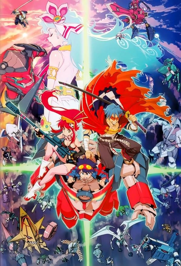 Gekijouban Tengen Toppa Gurren Lagann Lagannhen (24inch x 35inch, 60cm