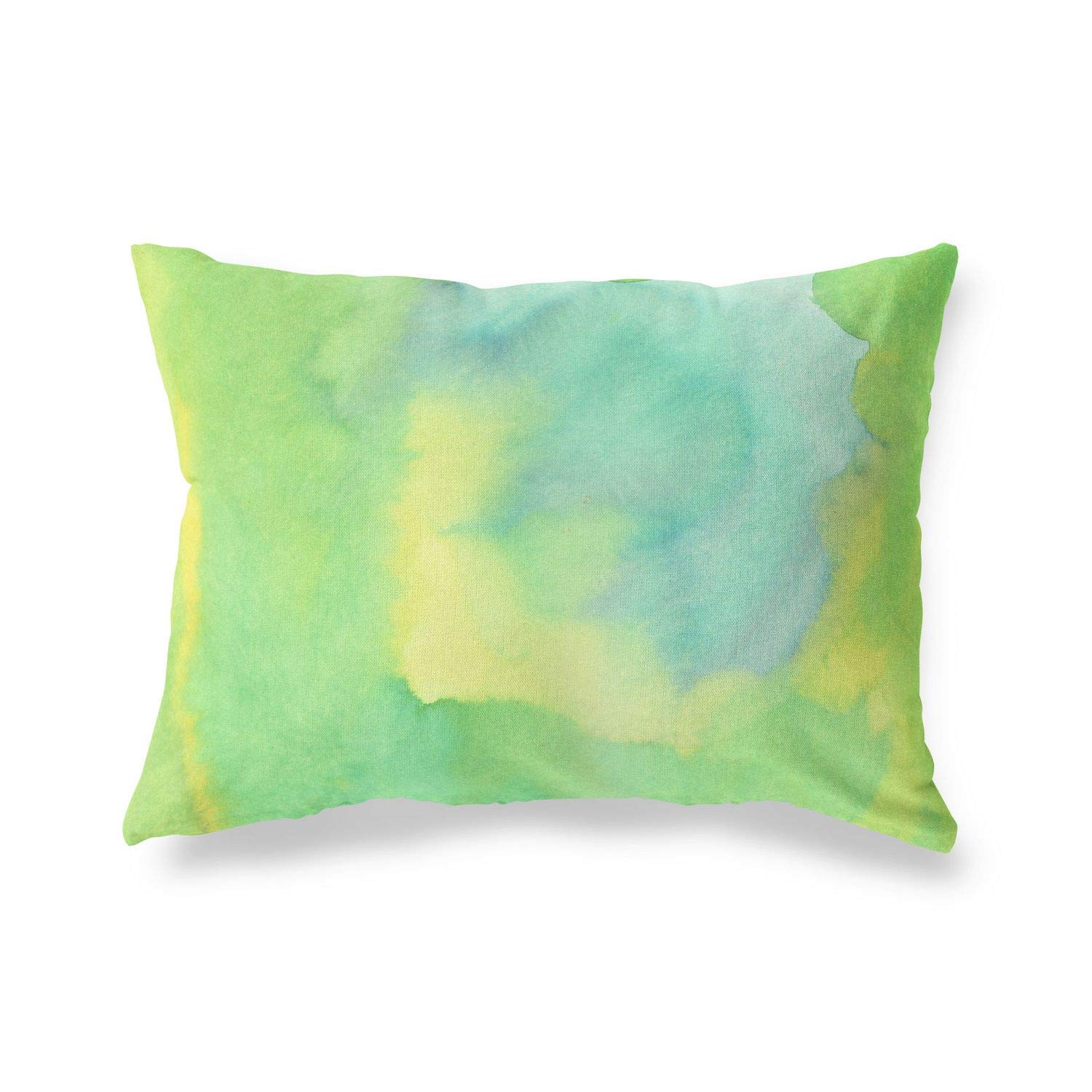Bonamaison Decorative Cushion Cover Watercolor Theme, Throw Pillow Covers, Home Decorative Pillowcases for Livingroom, Sofa, Bedroom, Size:35x50 Cm - Designed and Manufactured in Turkey