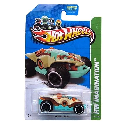 Hot Wheels 2013 Hw City Dino Riders Swamp Buggy 67/250