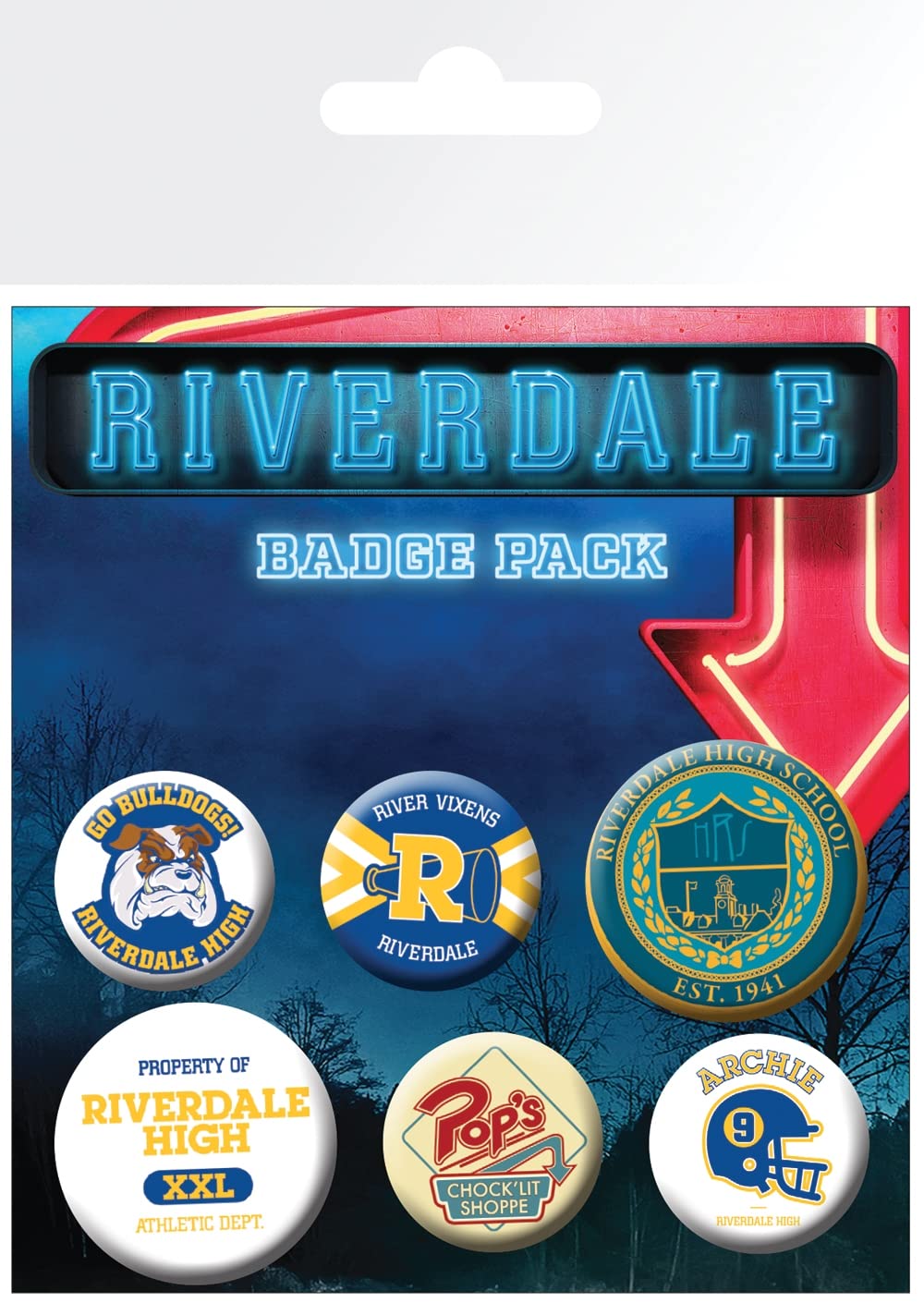 GB eye Riverdale Mix Badge Pack