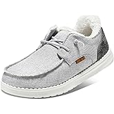 STQ Women's Loafers丨Orthopedic Fur Lined Ultralight Boat Shoes with Arth Support